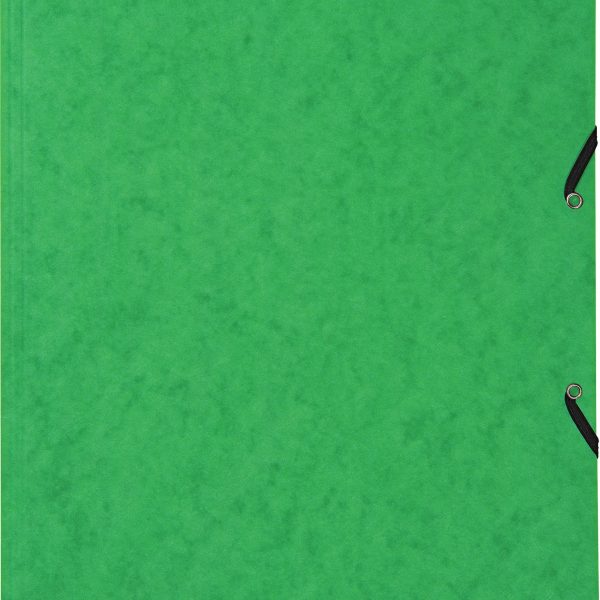 BIELLA Gummibandmappe A4 17840130U grün, 355gm2 200 Bl.