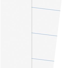 BIELLA Rückenschild Ordner 27x145mm 19016400U für 4cm Rücken 25 Stück