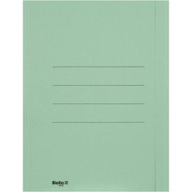BIELLA Einlagemappe m. Klappe A4 25040130U grün 240g/m2 50 Stück