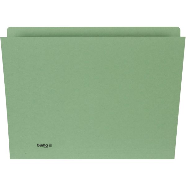 BIELLA Vertikalmappe A4 25543230U grün 320g 100 Stück