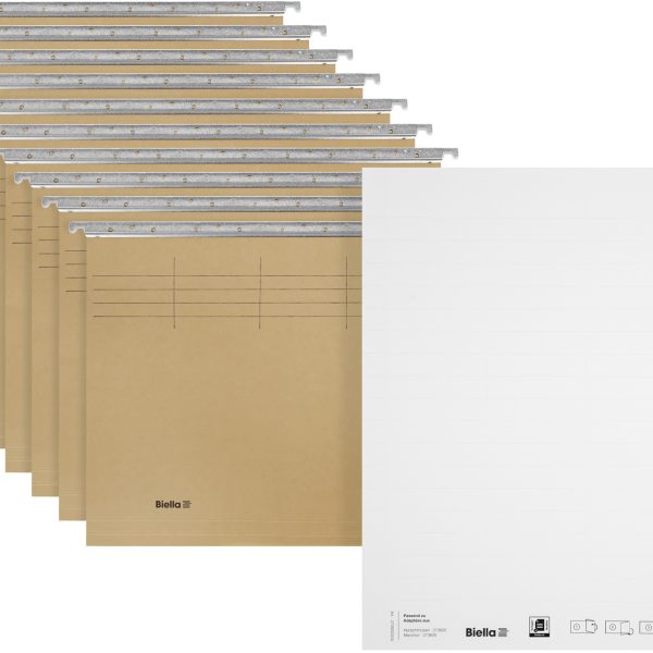 BIELLA Hängemappen-Set A4 27041400U olive 32x24cm, 10 Stück
