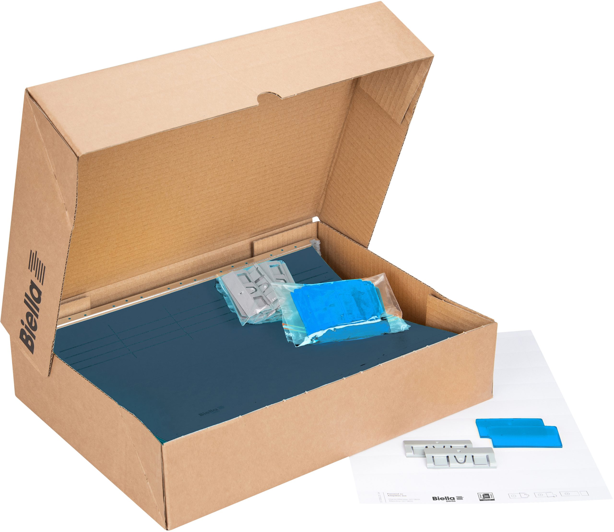 BIELLA-27125505U-7611365250394 BIELLA Hängemappen-Set A4 27125505U blau 32x25cm 25 Stück – Hochwertig & günstig bei ShopDeca