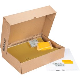 BIELLA Hängemappen-Set A4 27125520U gelb 32x25cm 25 Stück