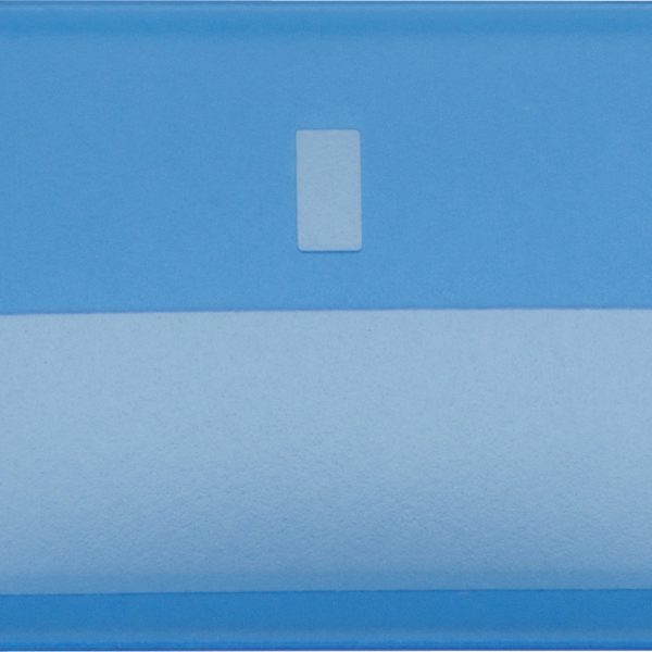BIELLA Klarsichthülsen 60x30mm 27360205U blau 25 Stück
