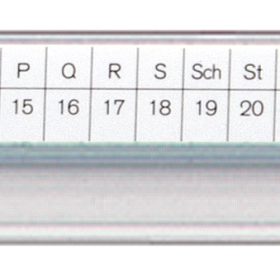 BIELLA Organisations-Etikette 32cm 27393100U weiss 50 Stück