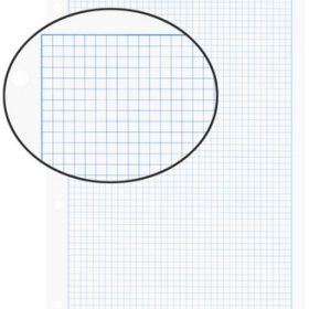 BIELLA Einlageblätter mit Rahmen A4 45144500U weiss,kar. 5mm,4-Loch 100Bl.