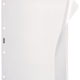 BIELLA Zeigetaschen PP 150my A4 47241503U mit Lasche glatt 10 Stück