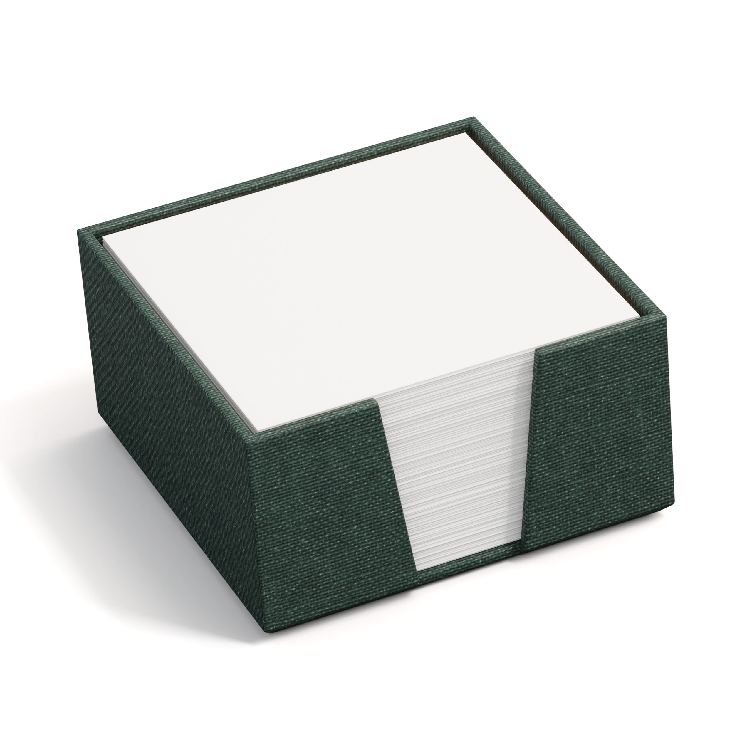 BIGSO-BOX-OF-SWEDEN-2711C5901-7330061271594 BIGSO BOX OF SWEDEN Zettelkasten James 110x110mm 2711C5901 Leinen, dunkelgrün – Hochwertig & günstig bei ShopDeca