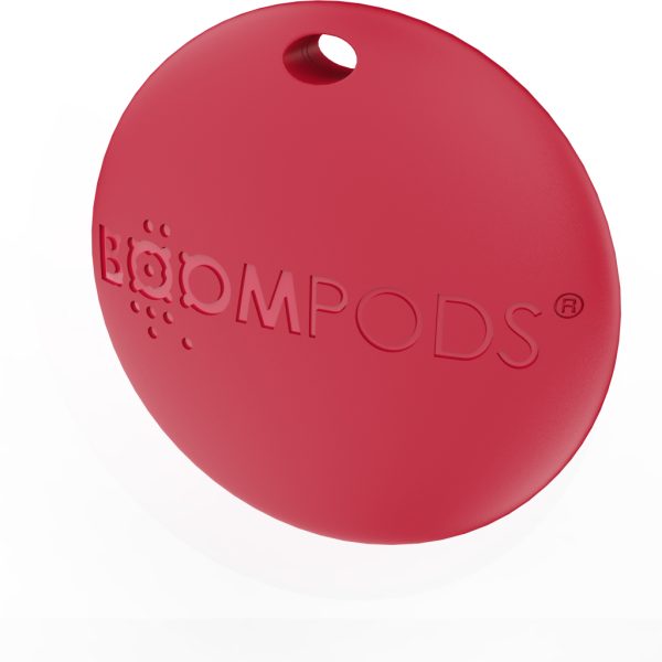 BOOMPODS Boomtag Smart Tracker TAGRED red