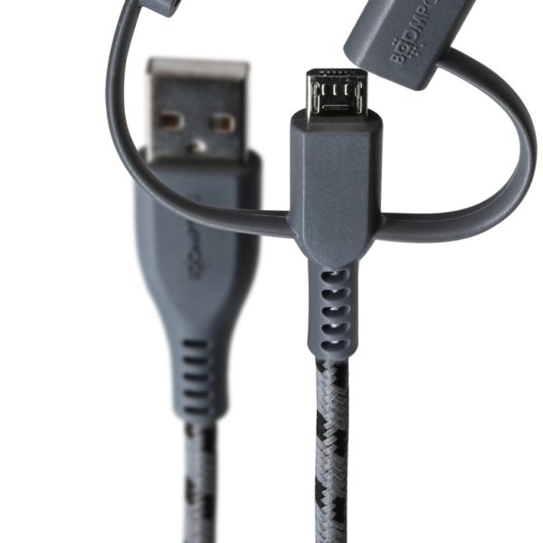 BOOMPODS Trio USB Cable TCTRGR 1.5m,graphite