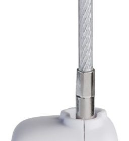 BOOMPODS Tracker Schloss TSA TTSAWT white