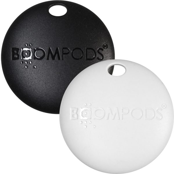 BOOMPODS Boomtag 2 Pack TUPAC1 black,white