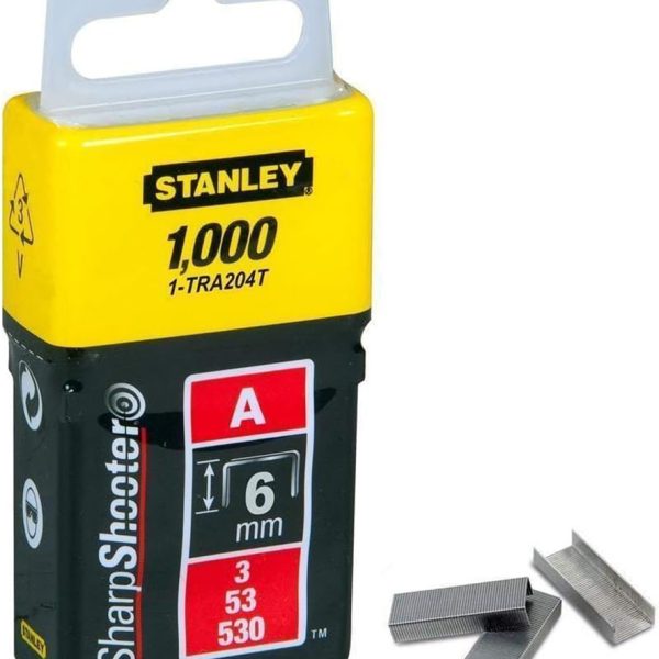 BOSTITCH Heftklammern Typ A 6mm 1-TRA204T 1000 Stück