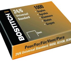 BOSTITCH Heftklammern 24/6 mm 2461MGAL 1000 Stück