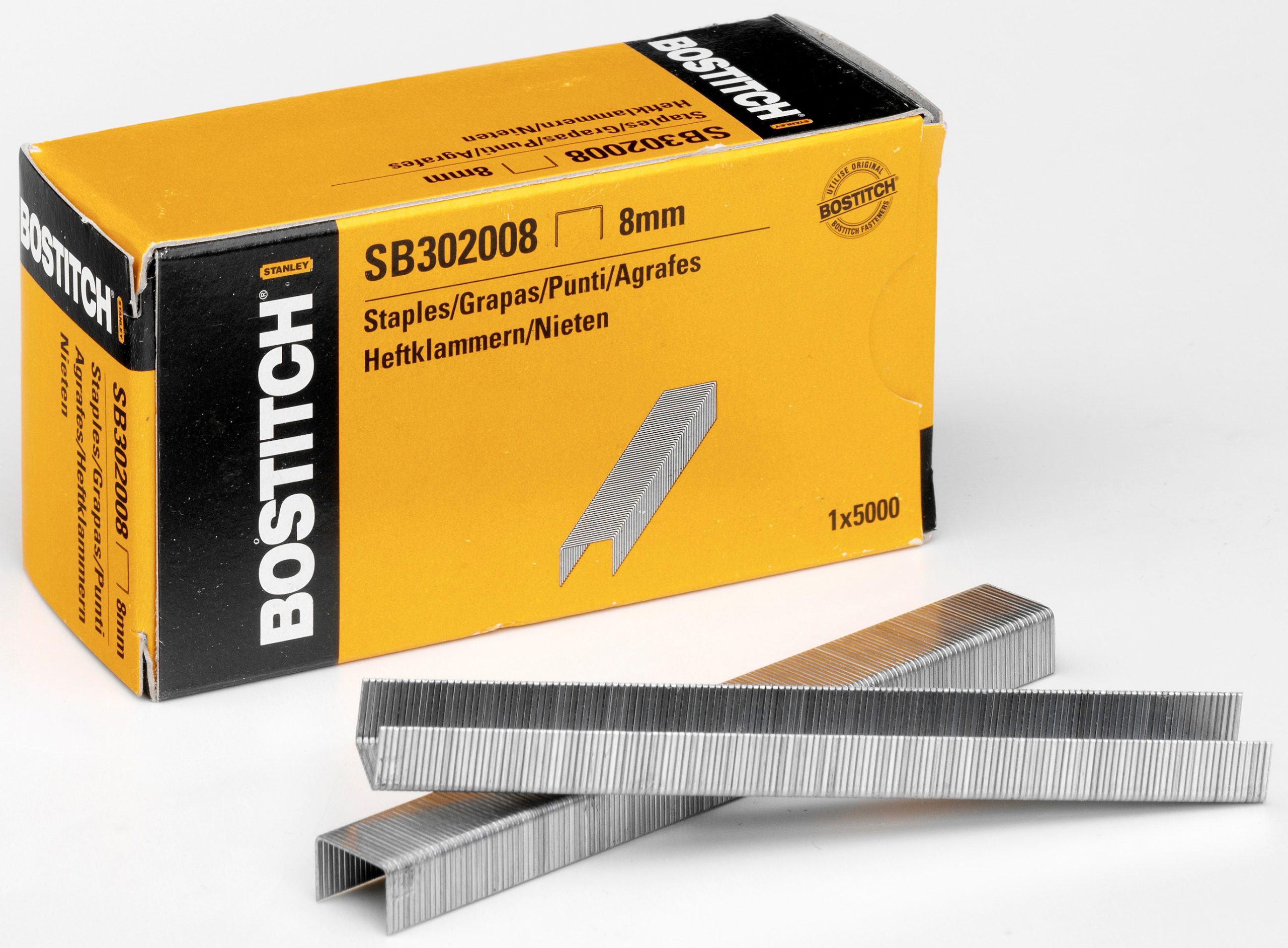 dubbelpunt 081 BOSTITCH Heftklammern 8mm SB302008 5000 Stück – Hochwertig & günstig bei ShopDeca