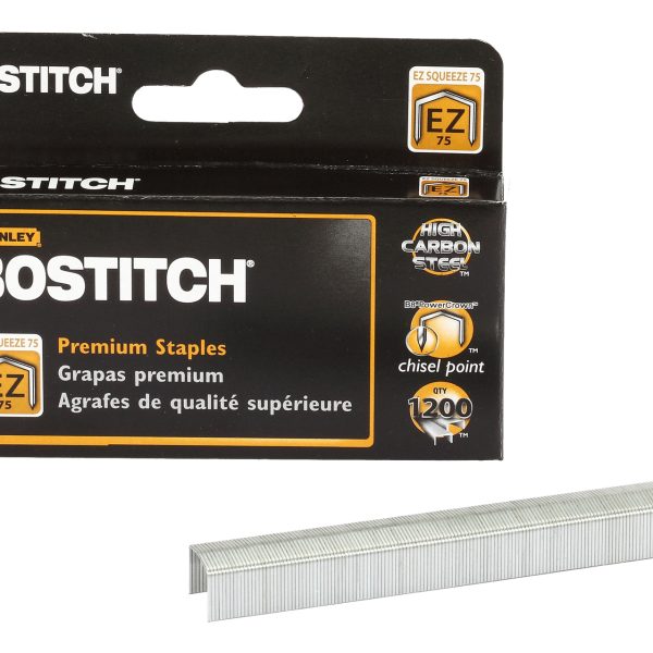 BOSTITCH Heftklammern EZ Squeez STCR75XHC 1200 Stück 75 Blatt
