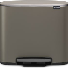 BRABANTIA Treteimer BO 121203 11L/23L, platinum