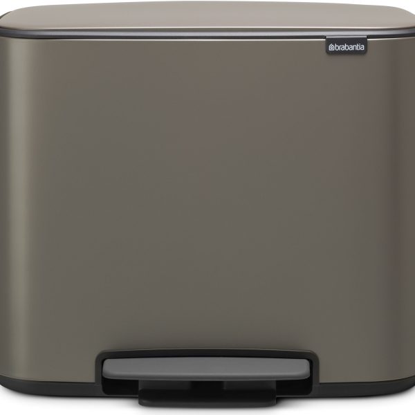 BRABANTIA Treteimer BO 121203 11L/23L, platinum