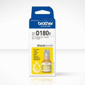 BROTHER Tintenflasche yellow BTD180Y DCP-T580DW 5000 Seiten
