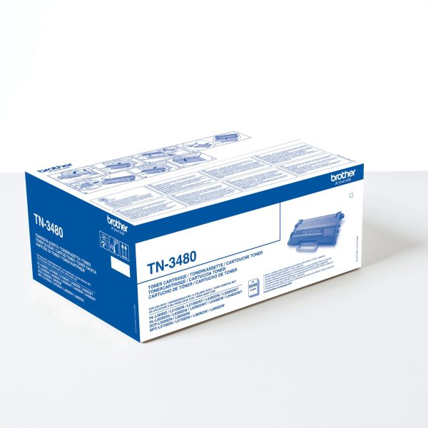 BROTHER Toner schwarz TN-3480 HL-L5000D 8000 Seiten