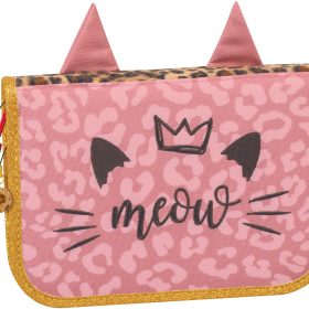 BRUNNEN Federmäppchen Sweet Wild Cat 1049120942 19.5x13.5x3.5cm