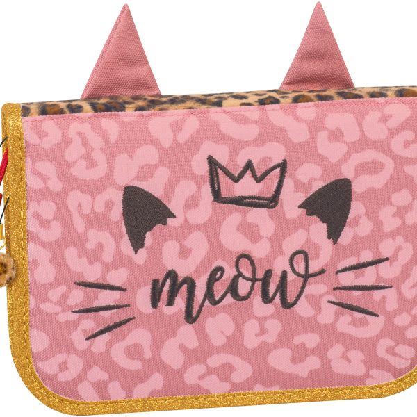 BRUNNEN Federmäppchen Sweet Wild Cat 1049120942 19.5x13.5x3.5cm