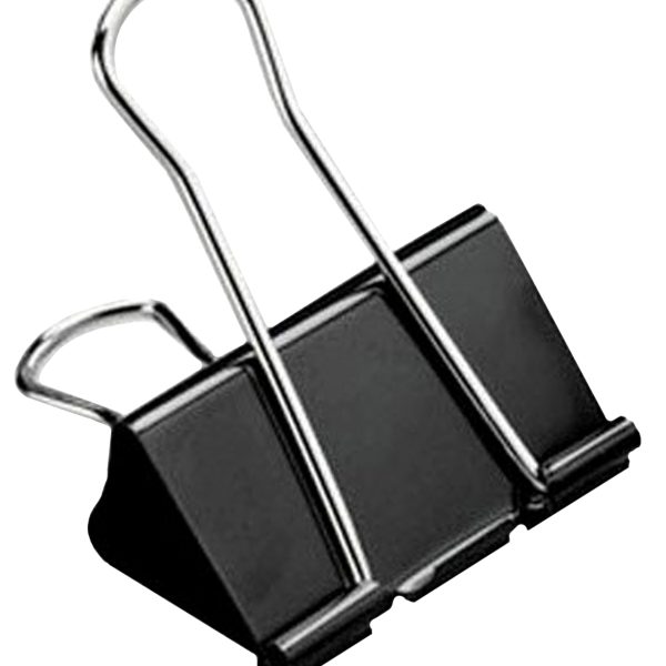 BÜROLINE Foldback-Klammer 32mm 112101 schwarz