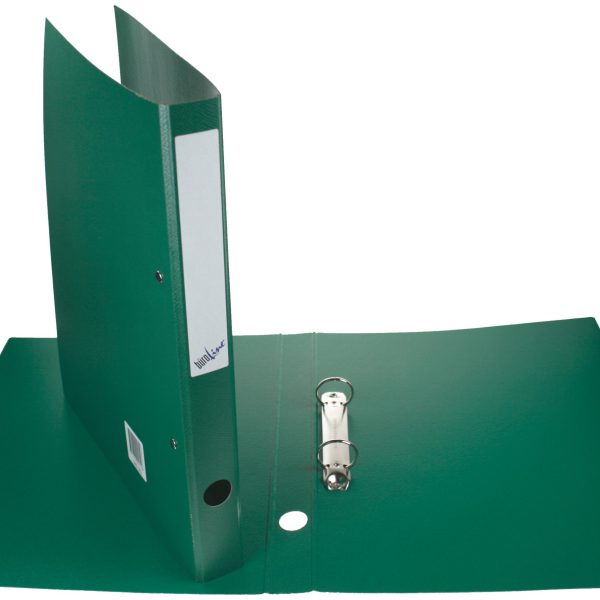 BÜROLINE Ringbuch 3cm 15140330PE1U grün 2-Ring A4