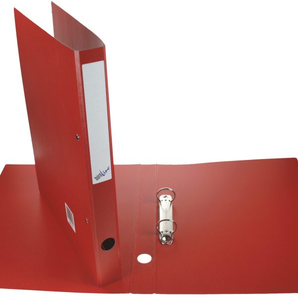 BÜROLINE Ringbuch 3cm 15140345PE1U rot 2-Ring A4