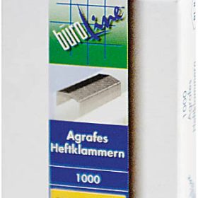 BÜROLINE Heftklammern BL8 166920 1000 Stück