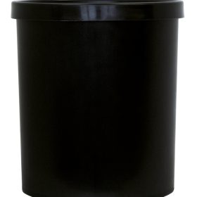 BÜROLINE Papierkorb 196534 schwarz 18lt