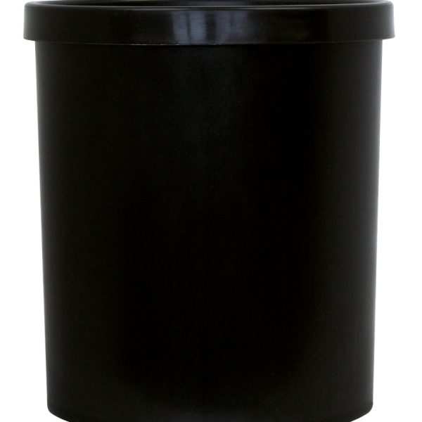 BÜROLINE Papierkorb 196534 schwarz 18lt