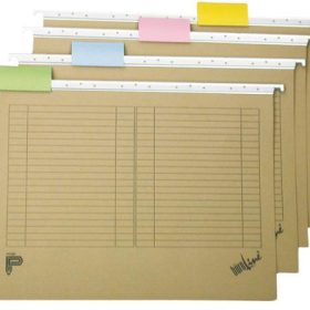 BÜROLINE Hängemappen-Set A4 27045500PE1U oliv 32x25cm 5 Stück