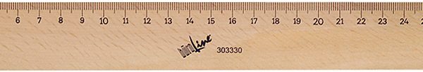 BÜROLINE Holzmassstab 30cm 303330