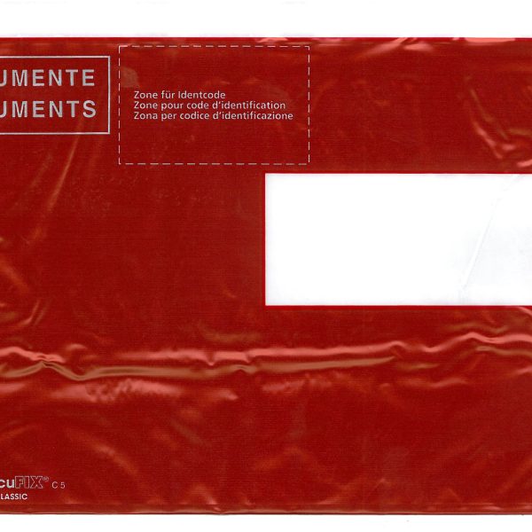 BÜROLINE Dokumententaschen C5 306284 rot 250 Stück