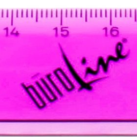 BÜROLINE Massstab 30cm 375939 violett/transparent