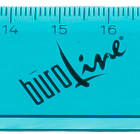 BÜROLINE Massstab 30cm 375941 türkis/transparent