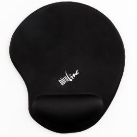 BÜROLINE Mausmatte 230mmx205mm 392653 schwarz, mit Handgelenkauflage
