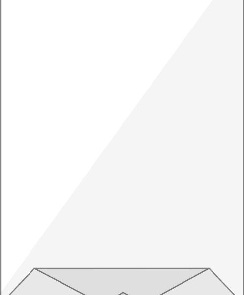 BÜROLINE Kreuzboden Beutel 95×160mm 423001 transparent 10 Stück