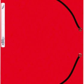 BÜROLINE Gummibandmappe A4 460697PE1U rot, Karton