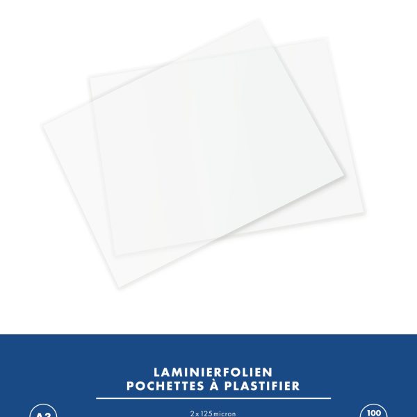 BÜROLINE Laminiertasche A3 47180000 glanz, 125my 100 Stück