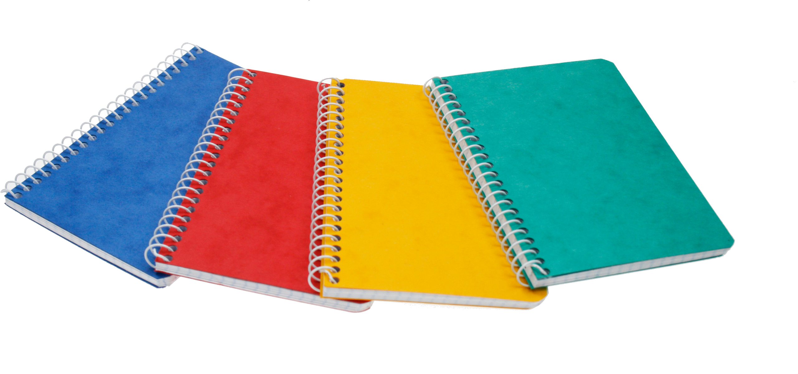 BUEROLINE-540203-7612532014610 BÜROLINE Spiralheft ass. 7,6×11,1cm 540203 kariert,4mm, 80g 48 Blatt – Hochwertig & günstig bei ShopDeca