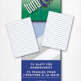 BÜROLINE Schreibpapier A4 545012 blanko,70g 75 Blatt