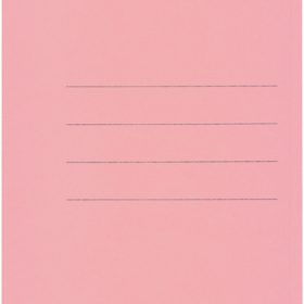 BÜROLINE Einlagemappe Recycling A4 603441 rot 240g/m2 100 Stück