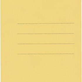 BÜROLINE Einlagemappe Recycling A4 603445 gelb 240g/m2 100 Stück