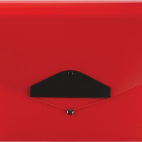 BÜROLINE Fächermappe A4 663290 rot 12-teilig