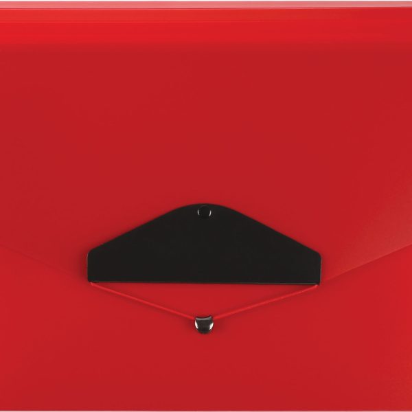 BÜROLINE Fächermappe A4 663290 rot 12-teilig
