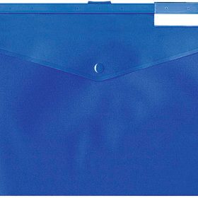 BÜROLINE Hängemappe A4 664049 blau, für 100 Blatt 3 Stk.