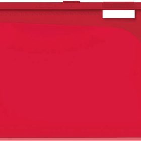 BÜROLINE Hängemappe A4 664062 rot, 10 Fächer 3 Stk.