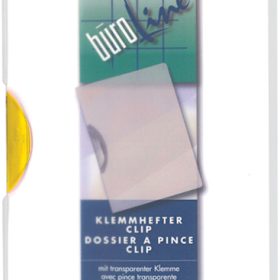 BÜROLINE Klemmhefter A4 667290 gelb